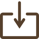 Receive the requested design icon of a arrow pointing down to a inbox showing that you will receive design services within a couple of days after requested so you can focus to grow your business